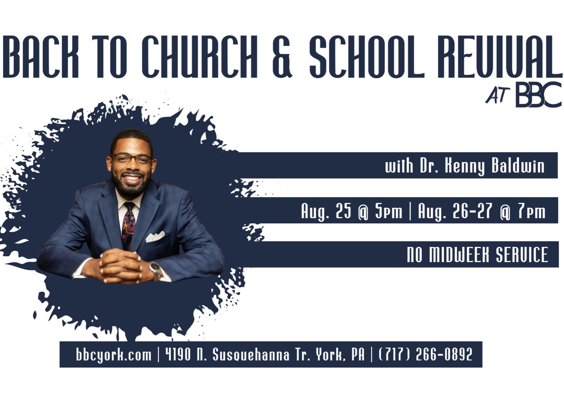 Back to church and school revival FLYER